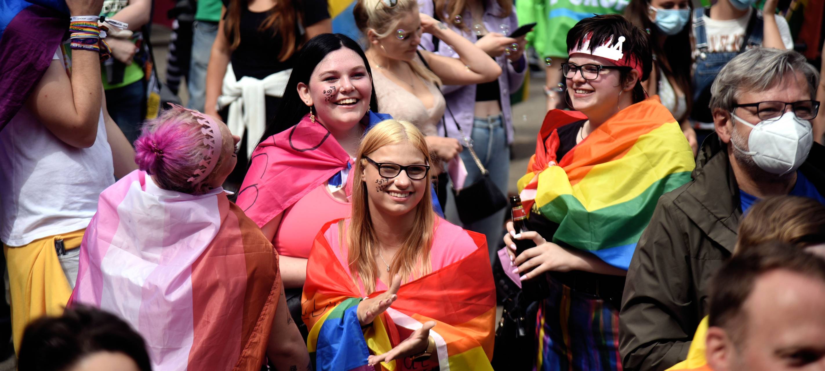 CSD mit Demozug durch Dortmund