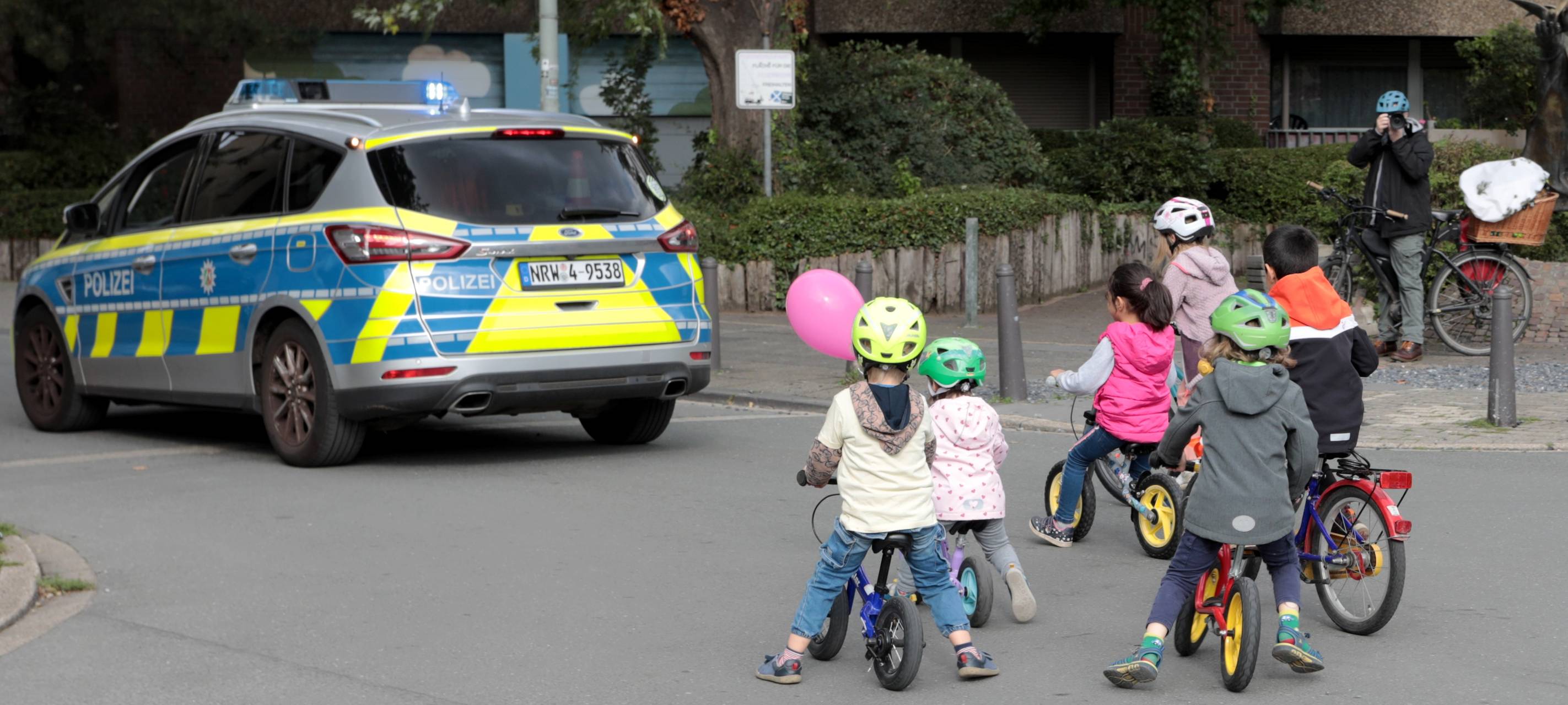 Kidical Mass-Demo in Duisburg