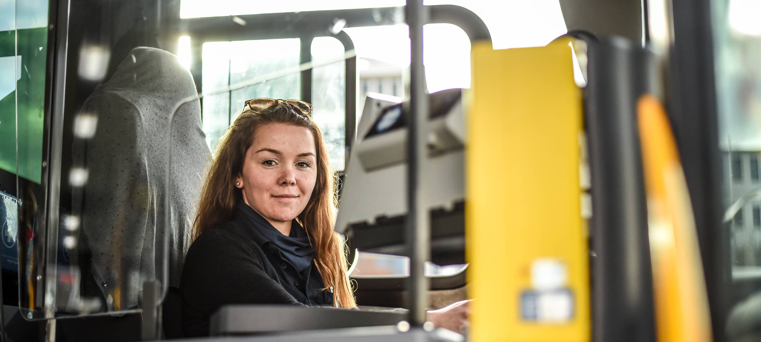 Fachmesse für künftige Busfahrerinnen