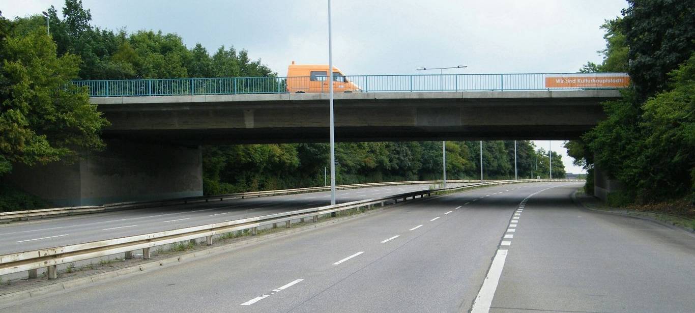 Sanierung Brücke Bergstraße behindert Verkehr auf Weseler Straße
