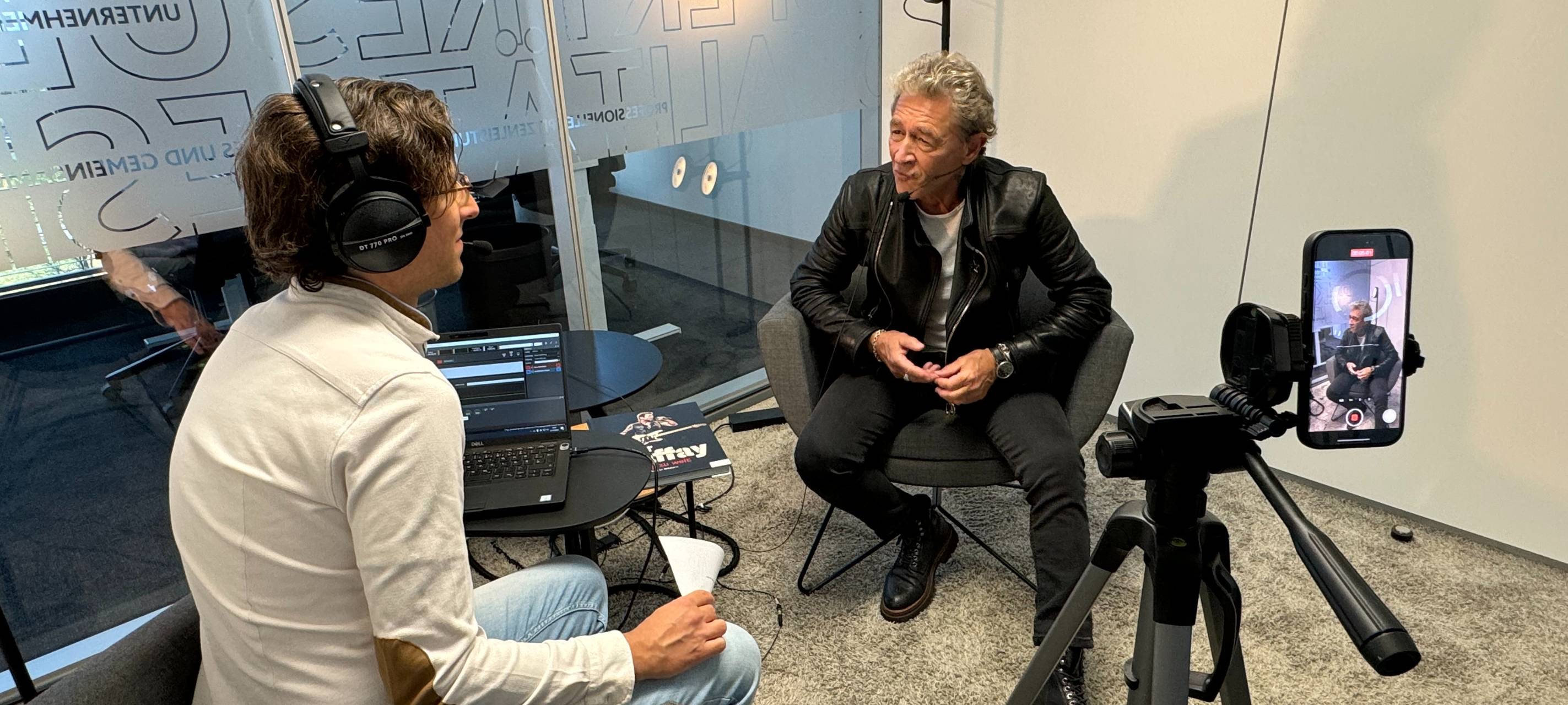 Peter Maffay im Interview mit Moderator Andreas Wiese