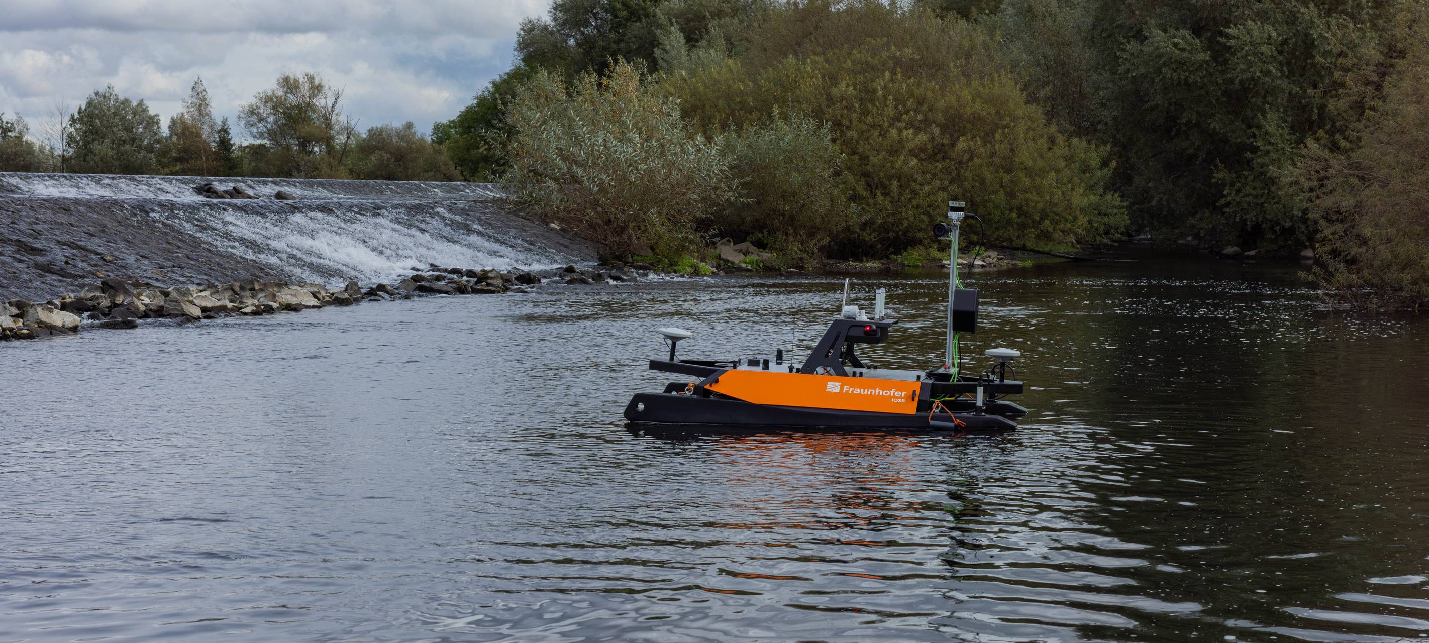 Autonome Wasserdrohne vermisst Ruhr