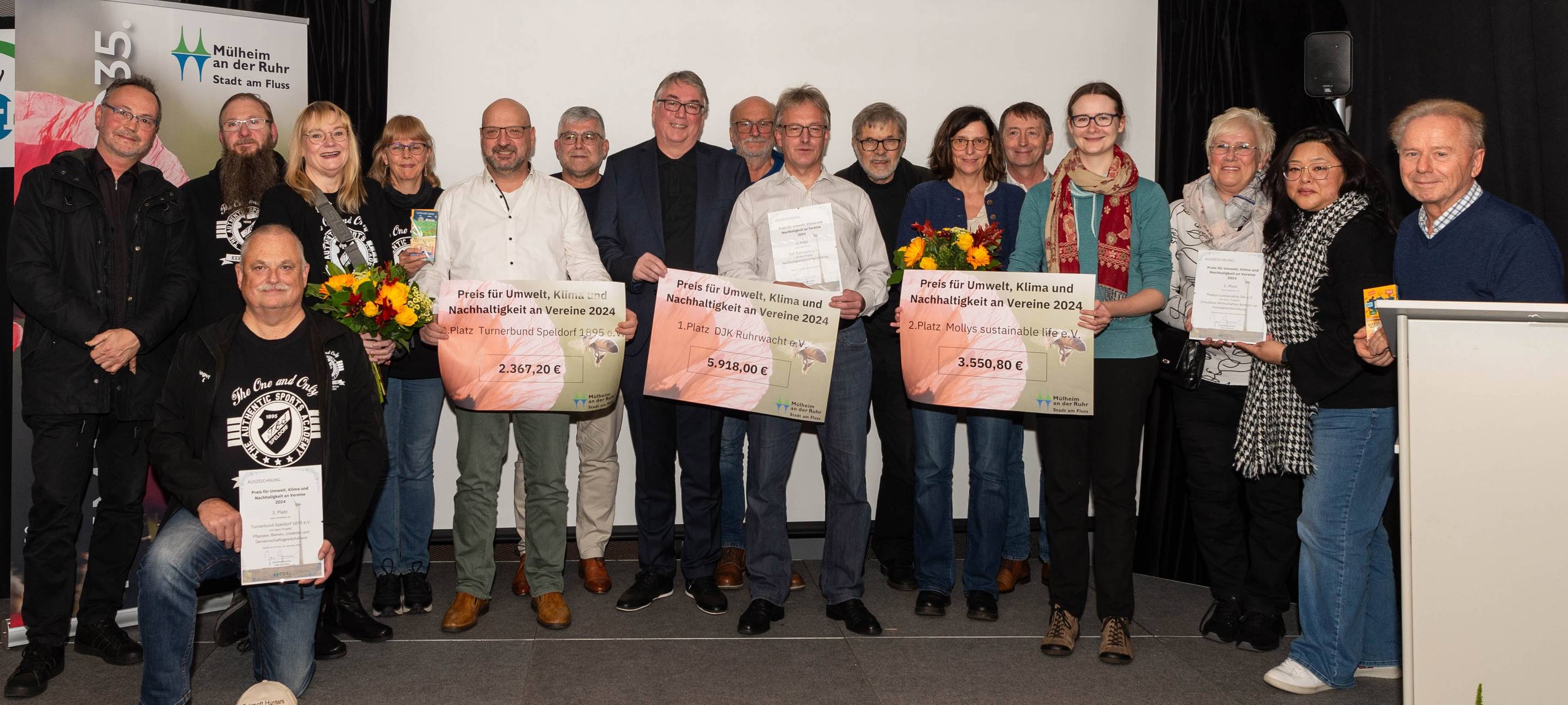 Drei Mülheimer Vereine für Umweltschutz ausgezeichnet