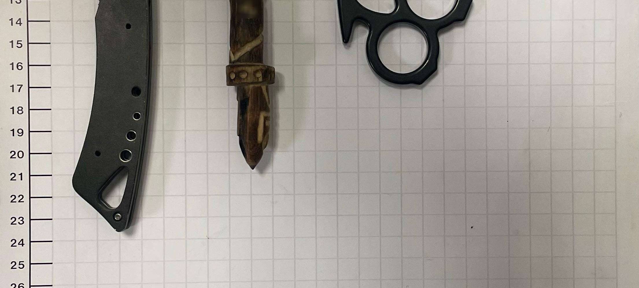 Verstöße gegen Waffenverbot an Hauptbahnhöfen