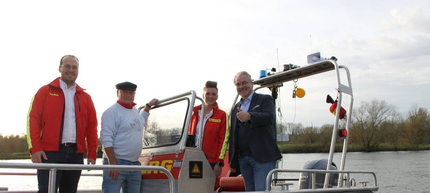 DLRG hat zwei neue Boote