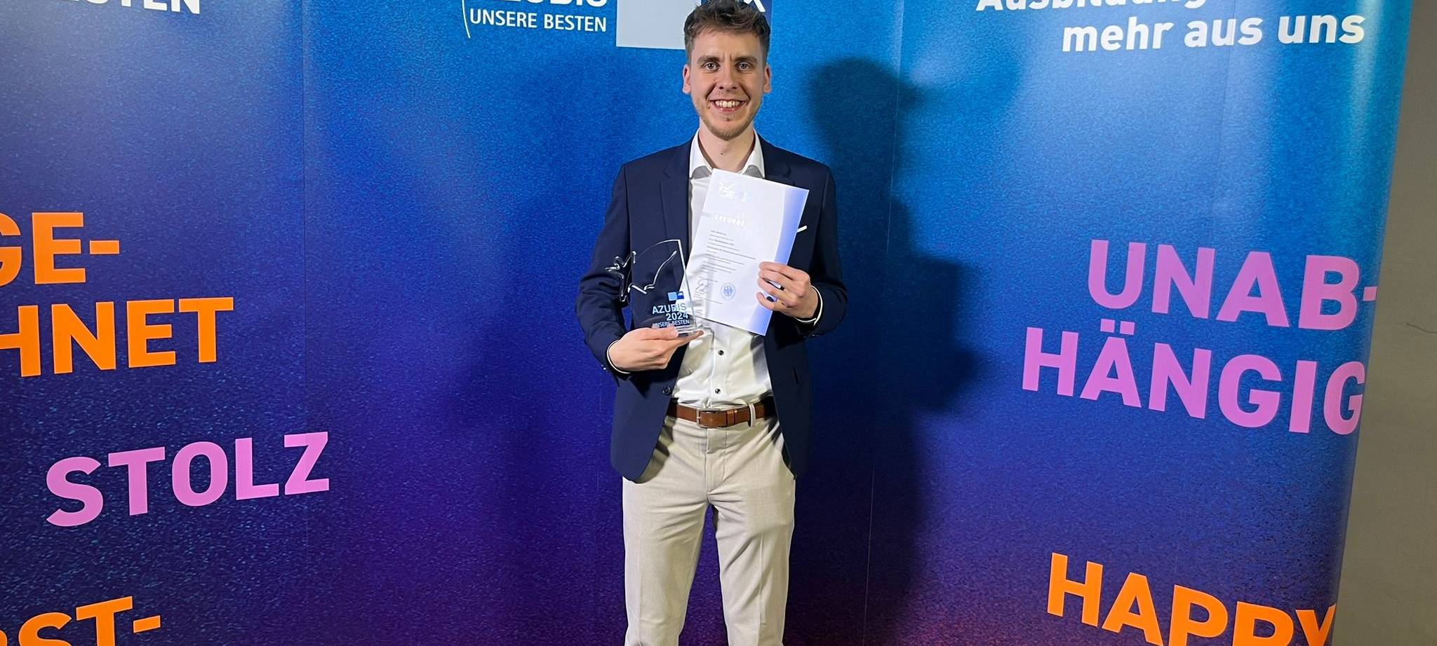 Mülheimer bundesbester Azubi