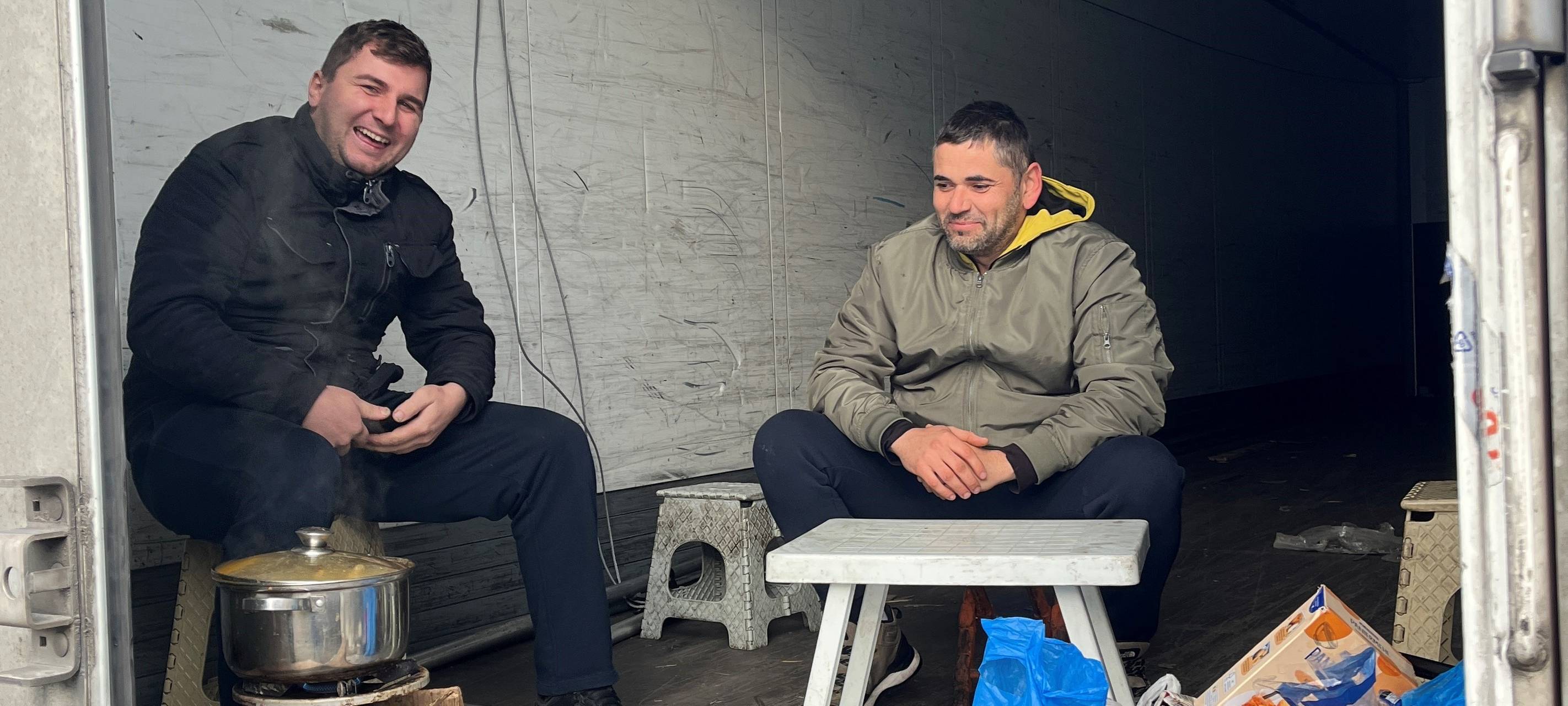 Leben im LKW - hartes Wochenende für Fernfahrer