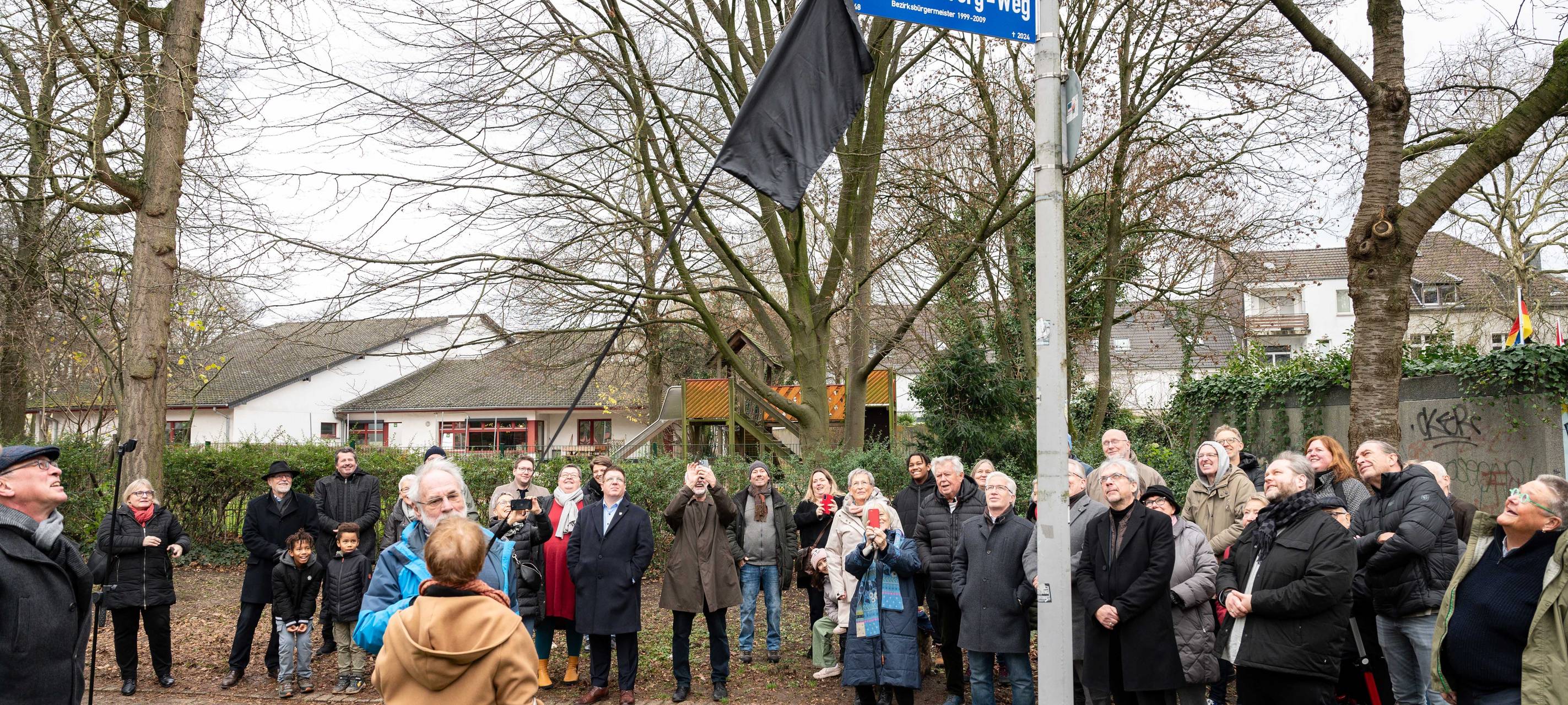 Weg nach ehemaligem Bezirksbürgermeister benannt