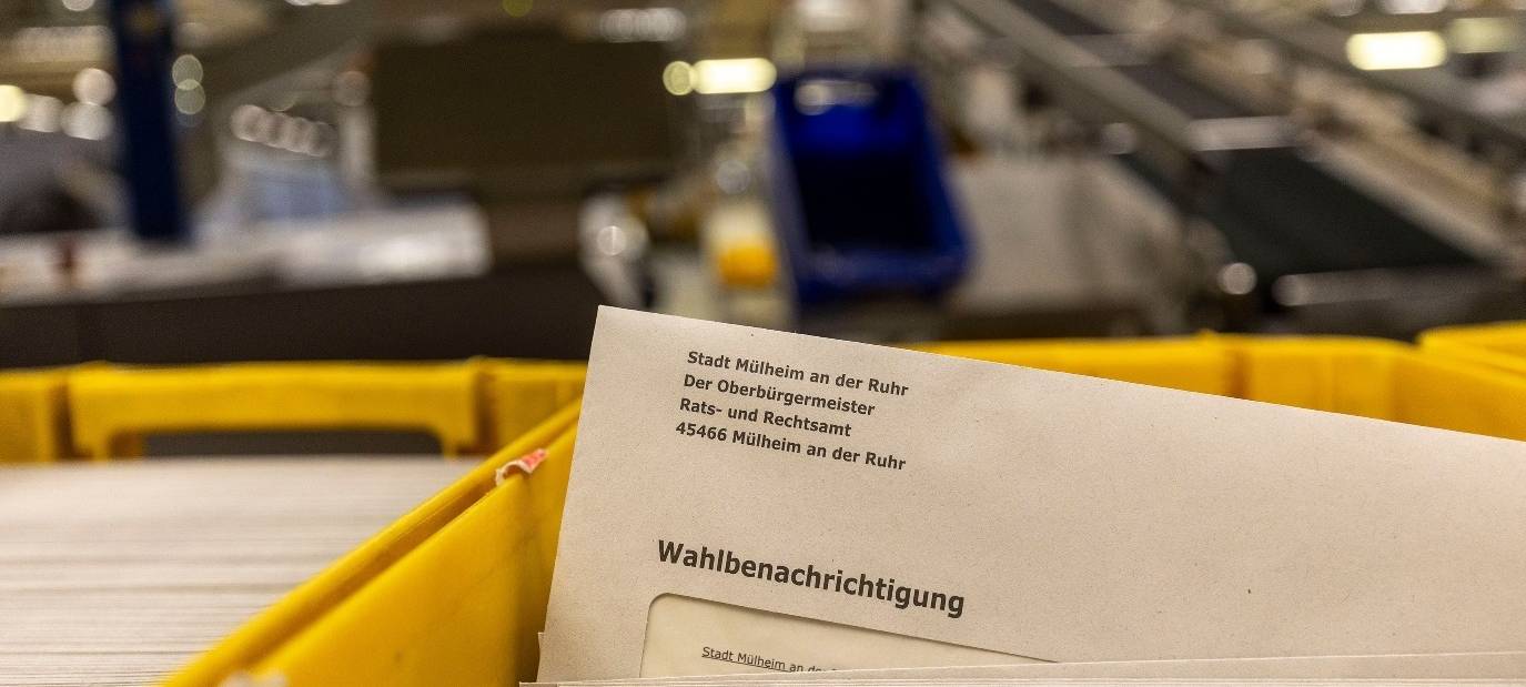 Post geht bald raus: Wahlbenachrichtigungen verschickt