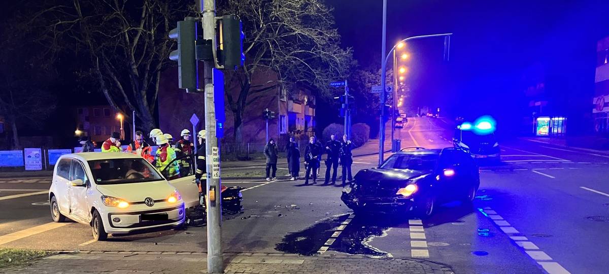 Mehrere Verletze bei Unfall