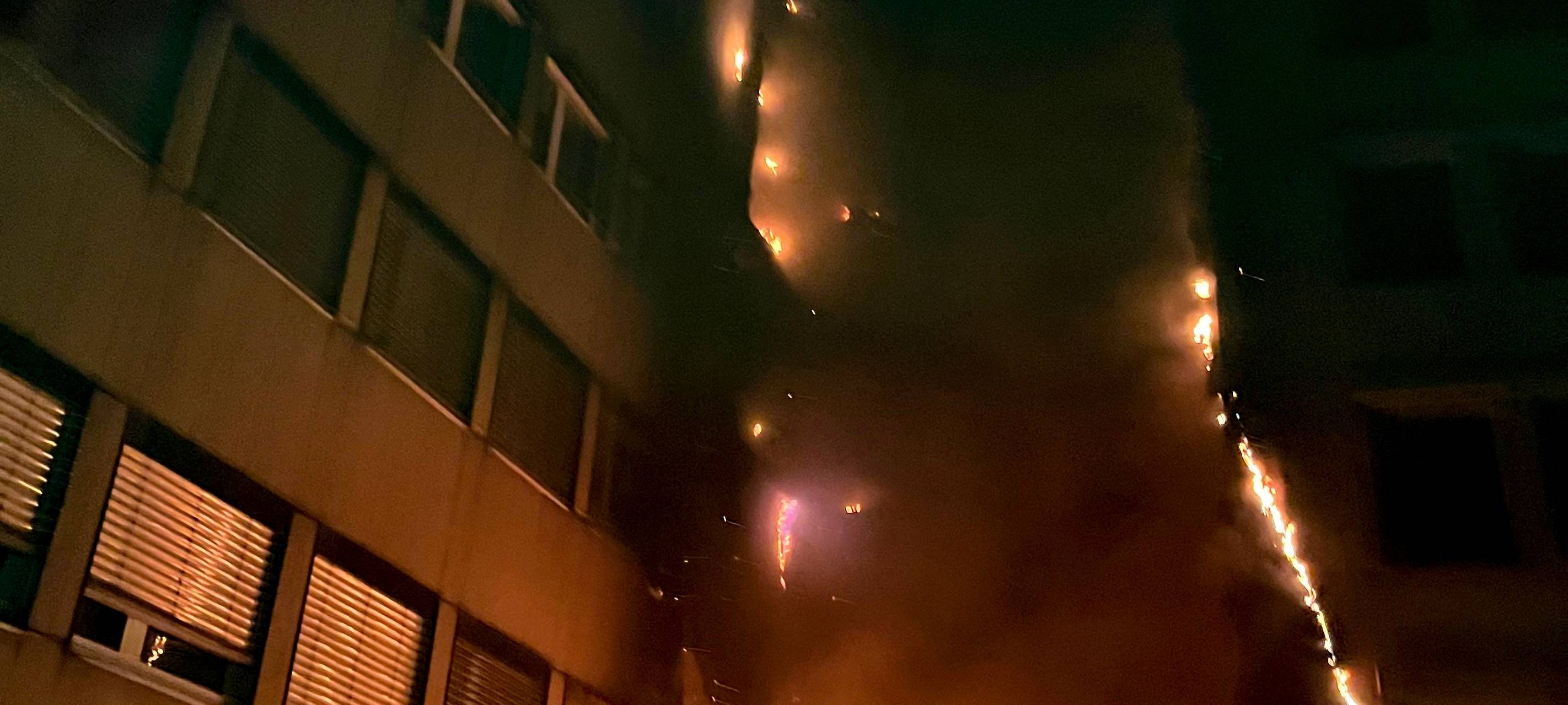 Feuer in Essen: Brandstiftung im Spiel?