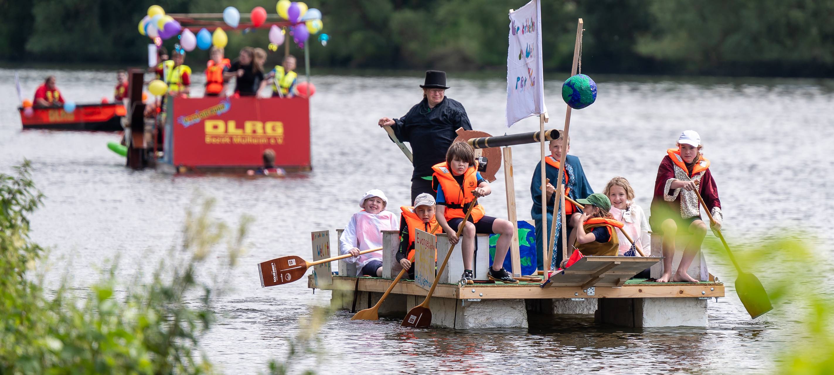Anmelden für Floßrennen auf der Ruhr