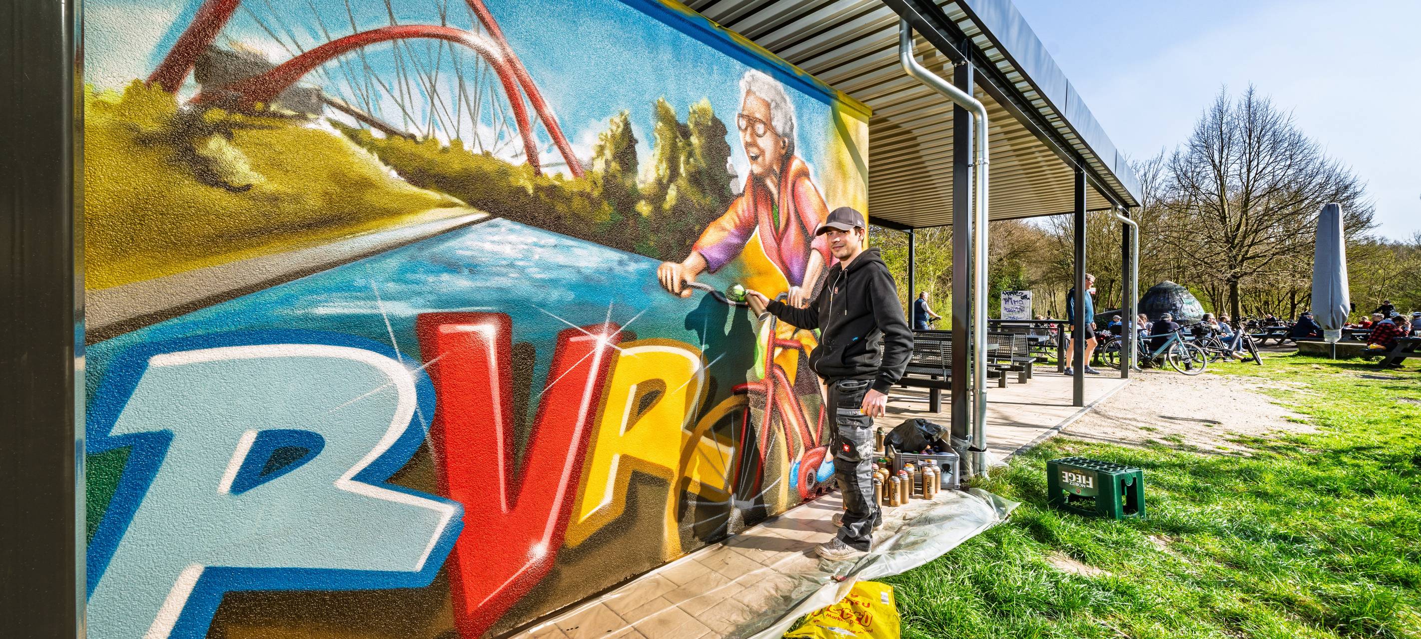 RVR: Neuer Fahrrad-Rastplatz auf Erzbahntrasse