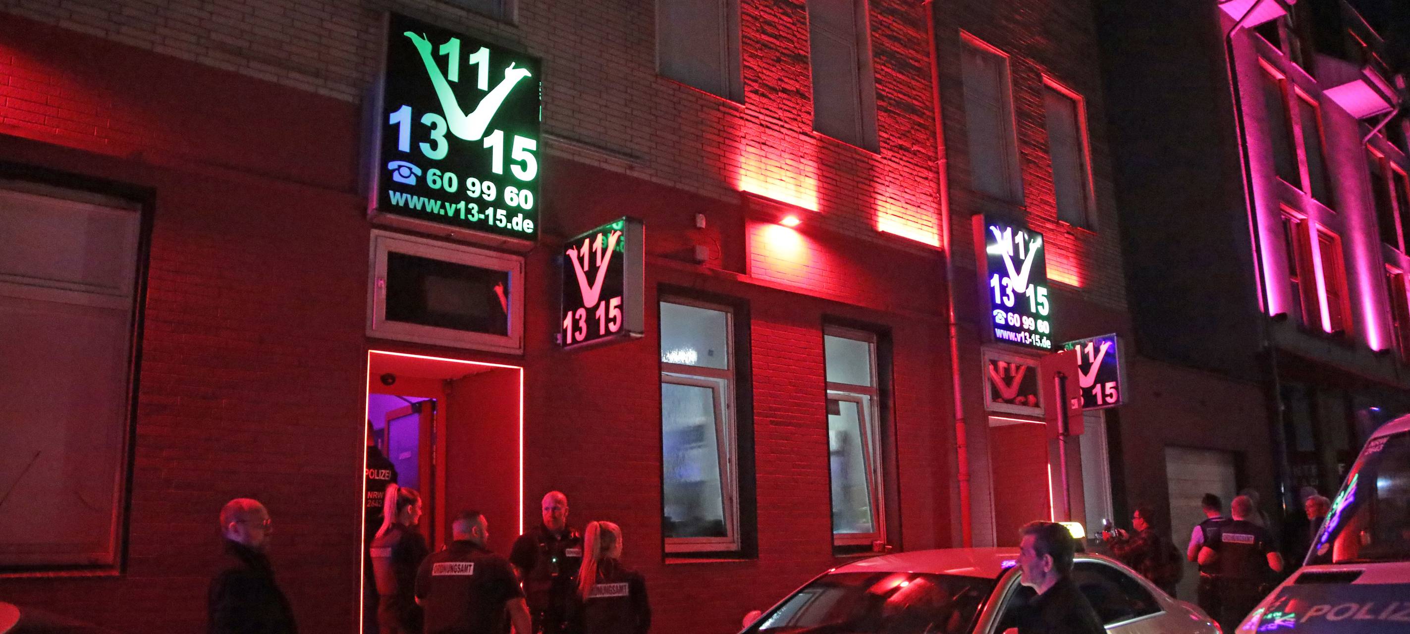 Razzia: Türsteherszene im Fokus