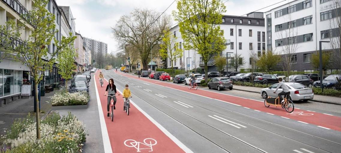 Kaiserstraße: Fahrradfreundlicher Umbau beginnt