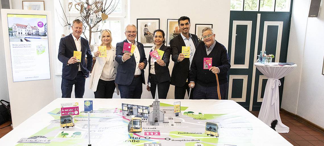 Buslinien verbinden Kultur