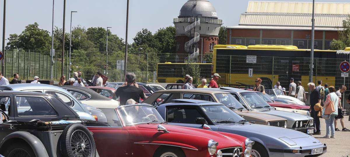 Oldtimerfestival an der Alten Dreherei