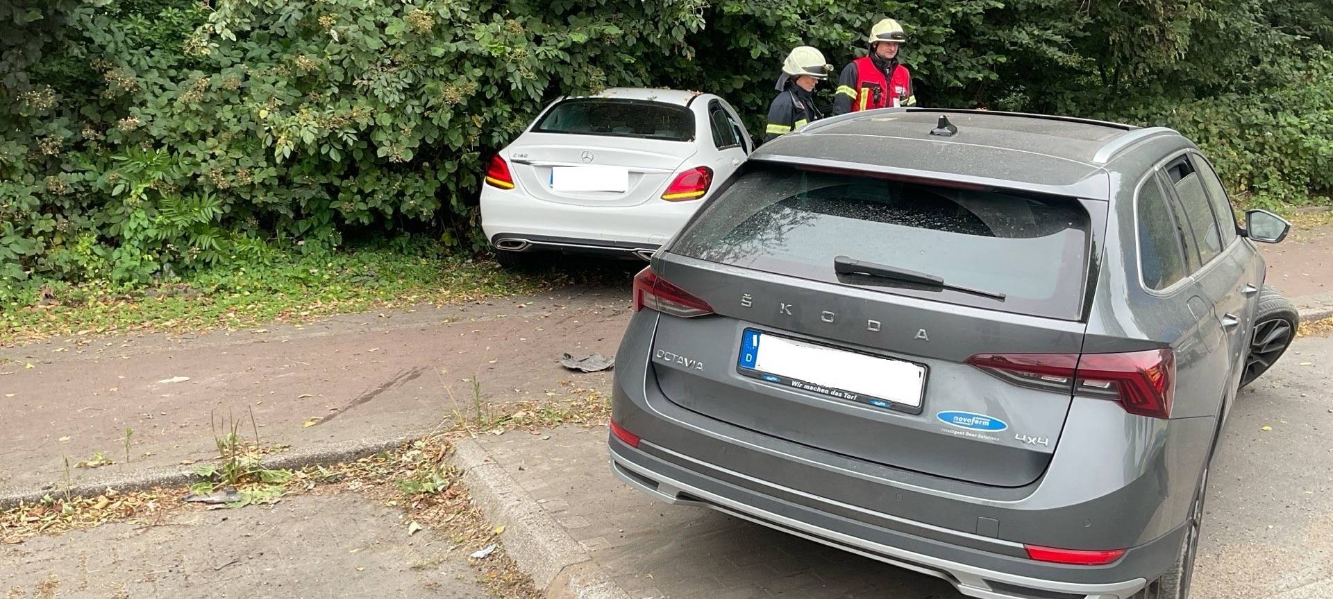 Ruhrorter Straße wegen Verkehrsunfall gesperrt