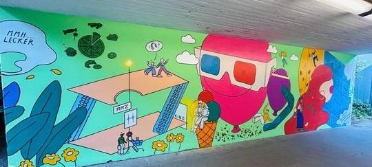 RRZ: Tunnelwände neu gestaltet