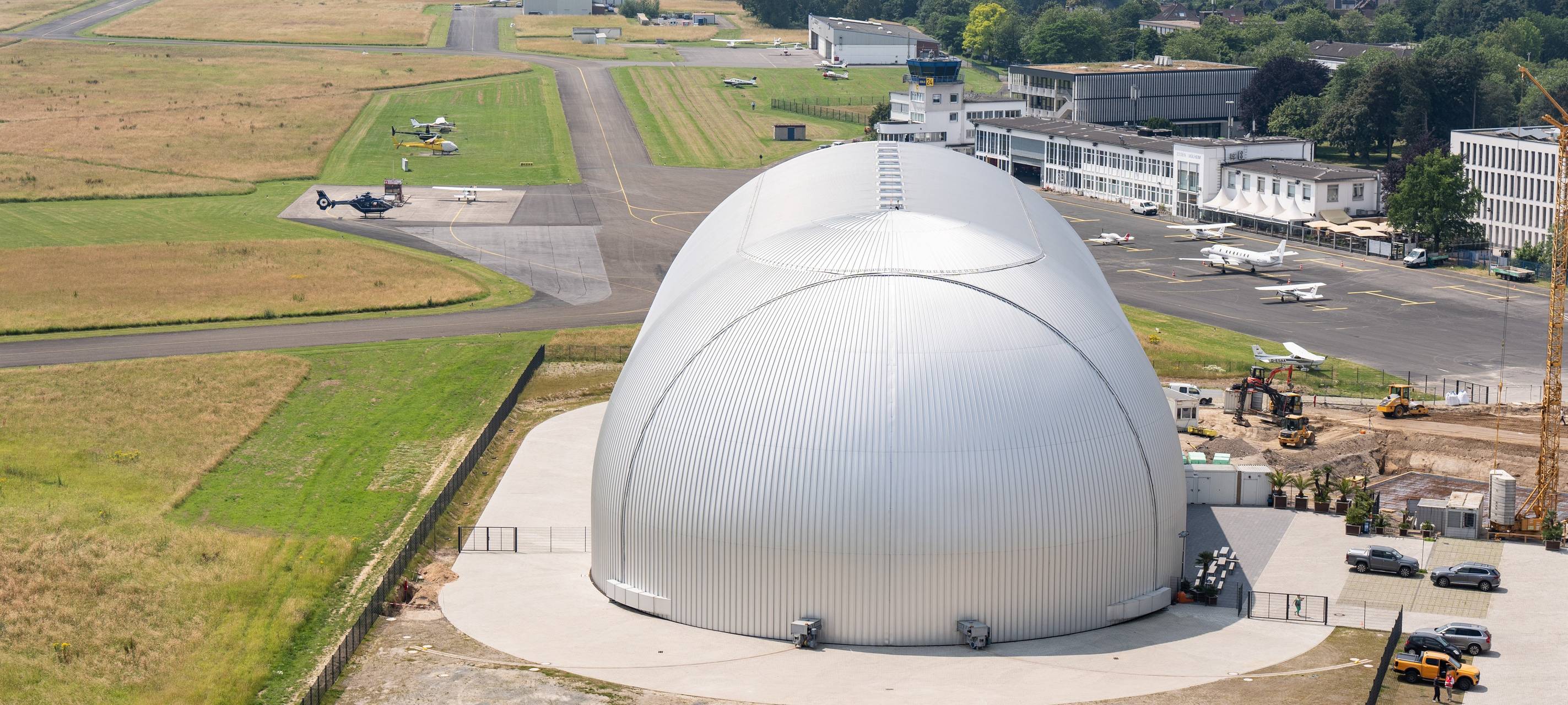 Luftschiffhangar für Architekturpreis nominiert