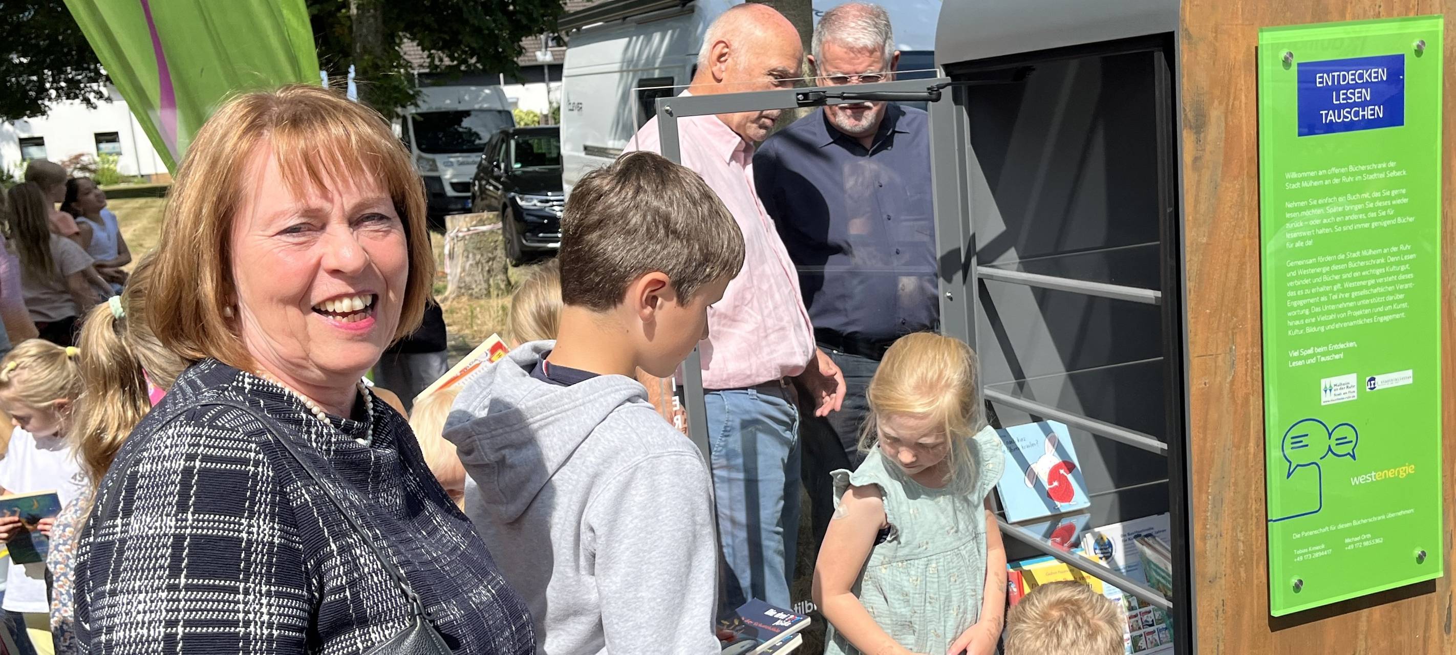 Selbeck: Neuer Bücherschrank für alle