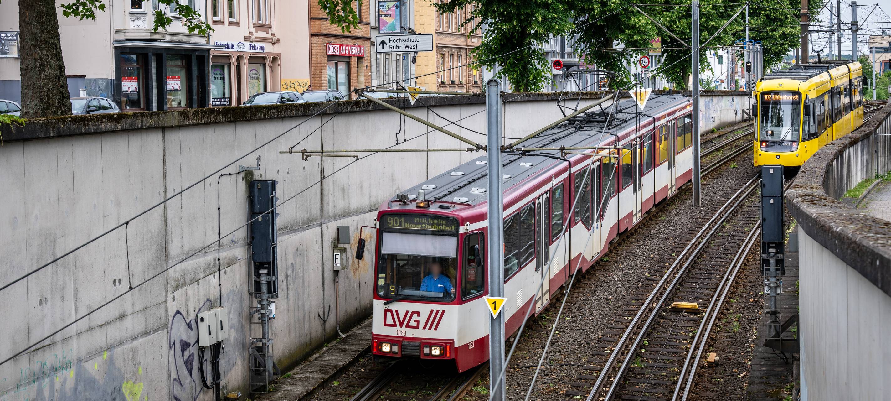 Bauarbeiten: Zwei Straßenbahnlinien betroffen
