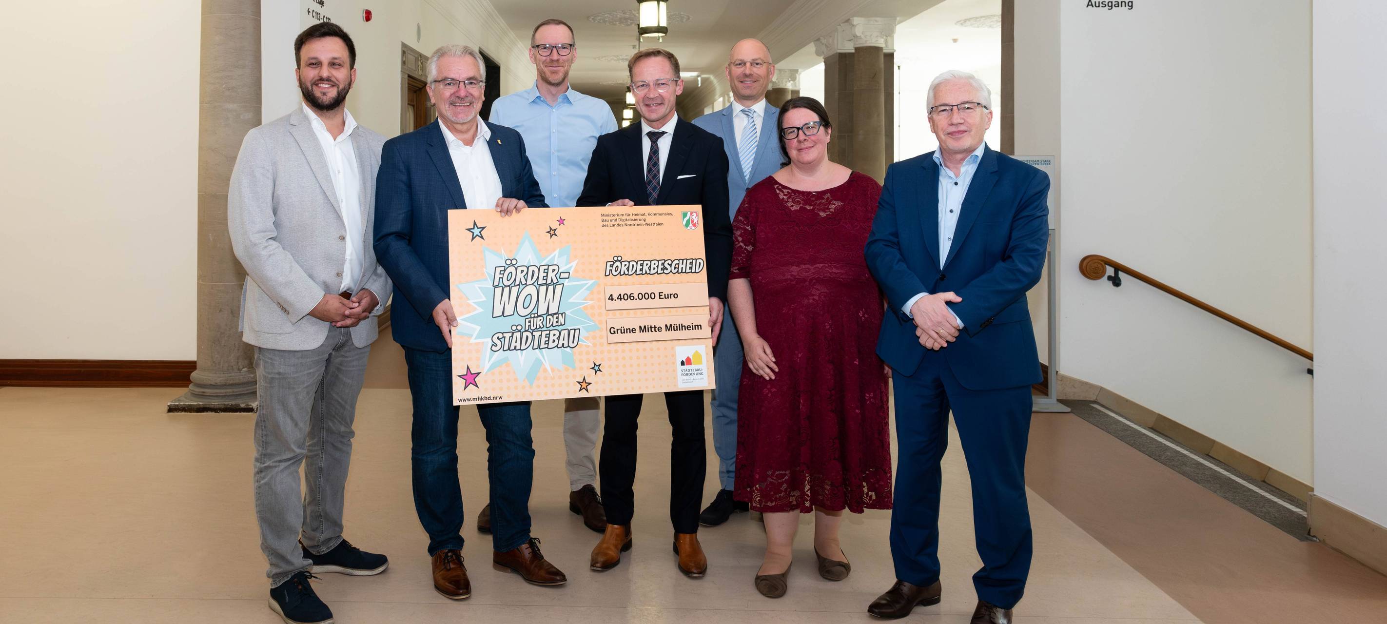 Förderung: Millionen für die Grüne Mitte Mülheim