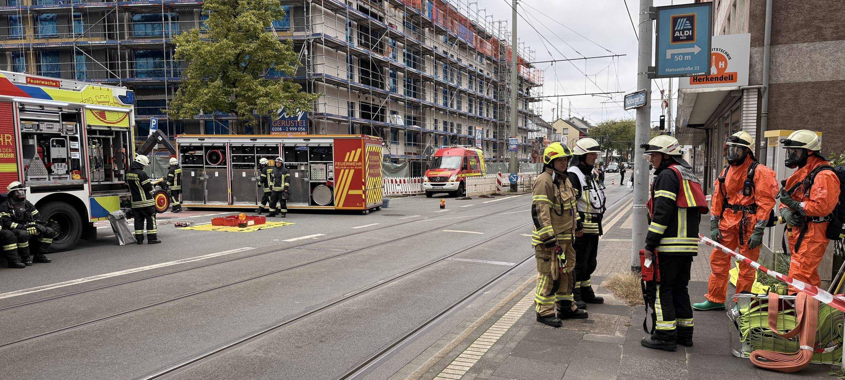 Speldorf: Einsatz für die Feuerwehr