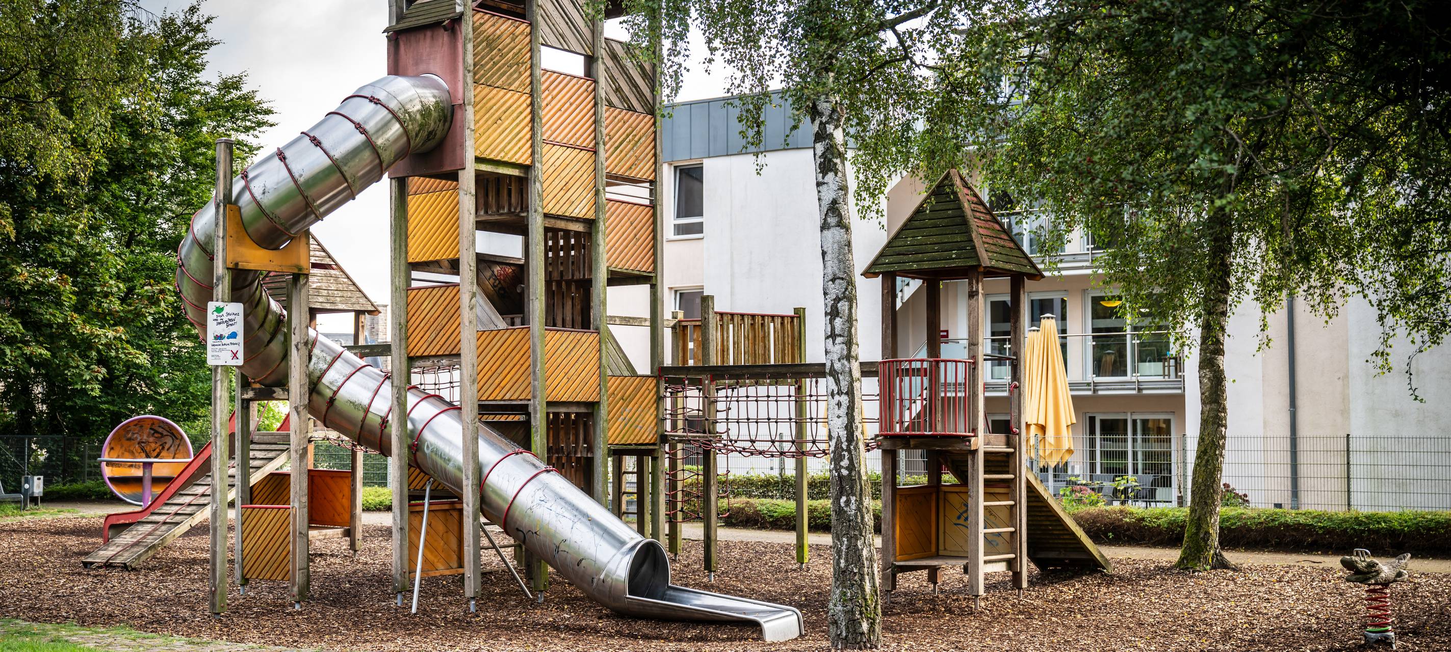 Schloßberg: Arbeiten für Spielplatz-Umbau starten