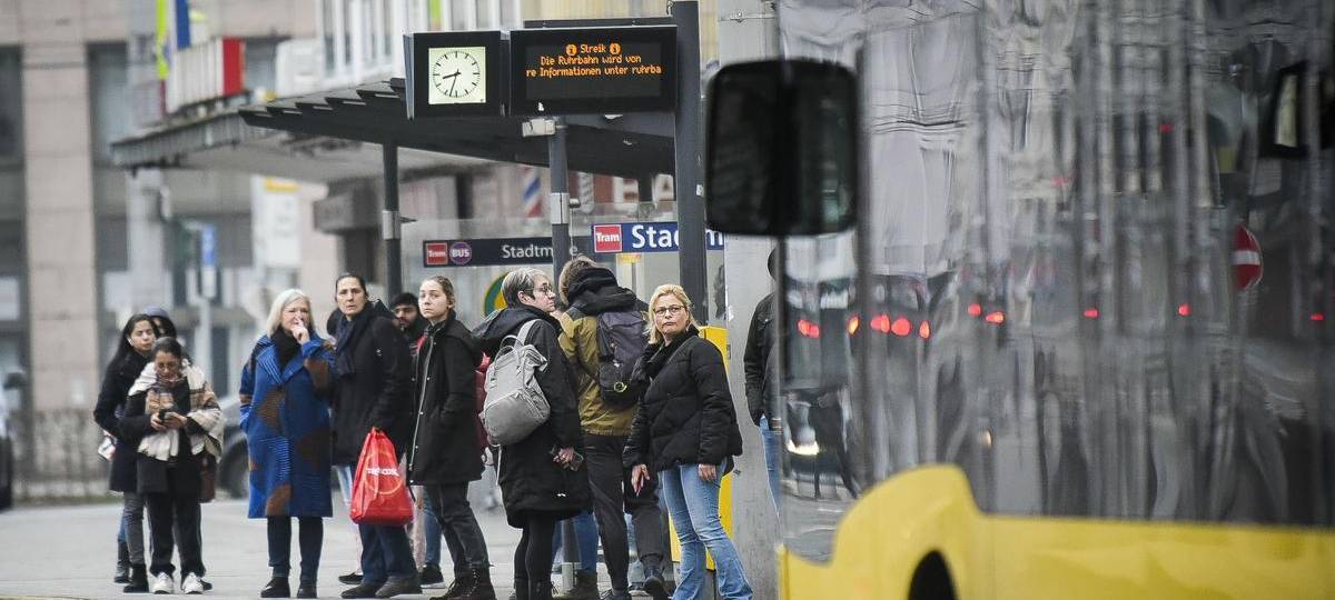 Umleitungen wegen Gleisarbeiten in der Stadtmitte