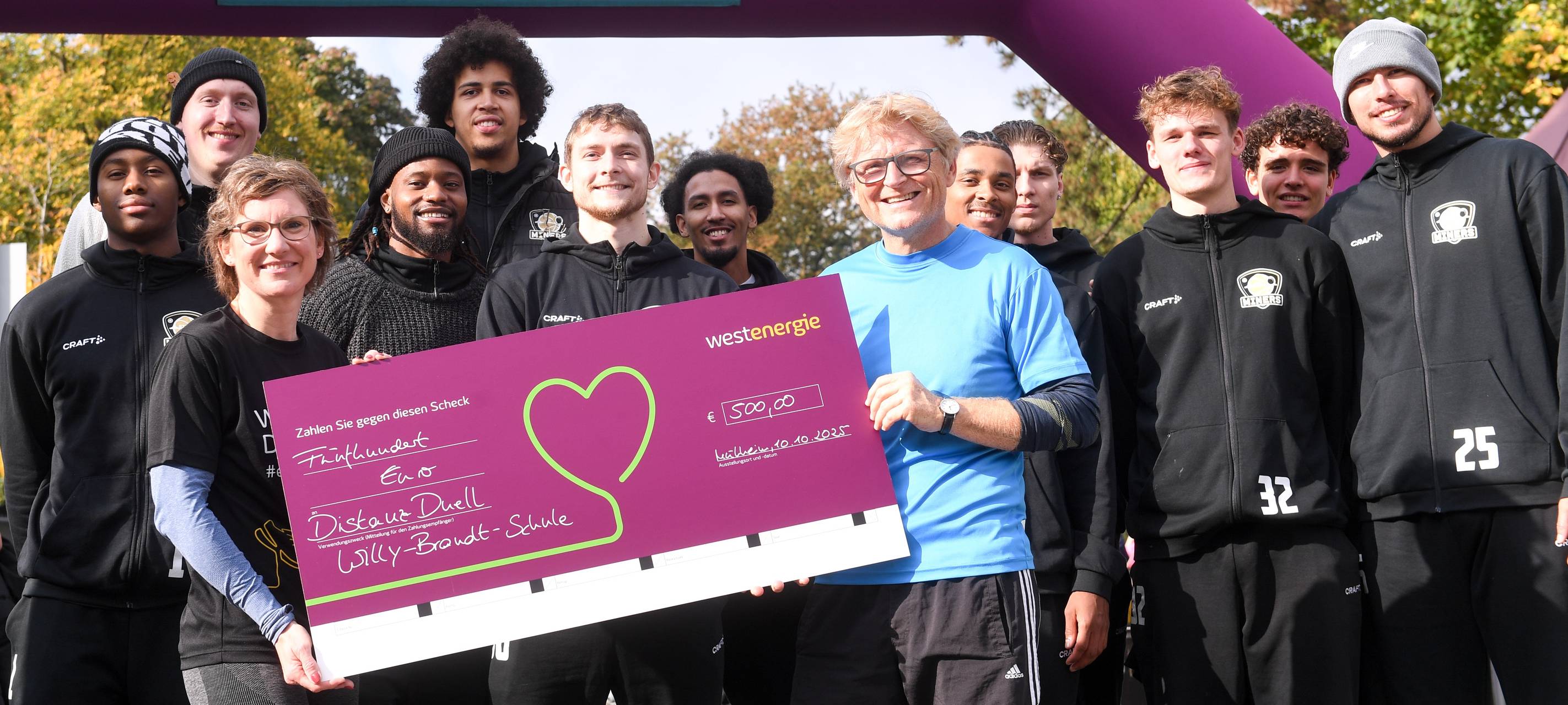 Lauf-Challenge: Preis für Willy-Brandt-Schule