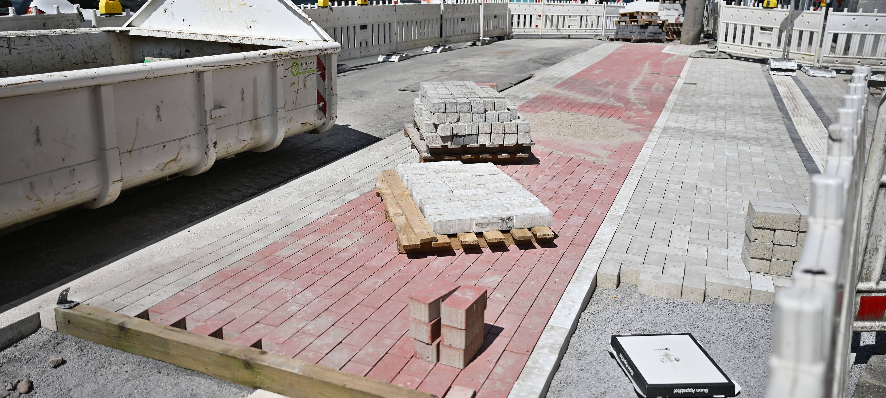 Stadt: Bauarbeiten auf Kaiserstraße bald abgeschlossen