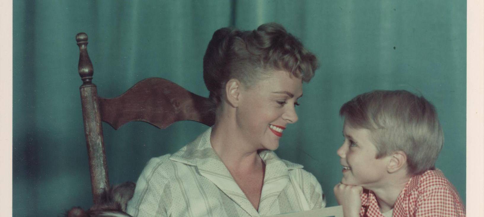 "Lassie"-Kinderstar Jon Provost mit Schauspielerin June Lockhart