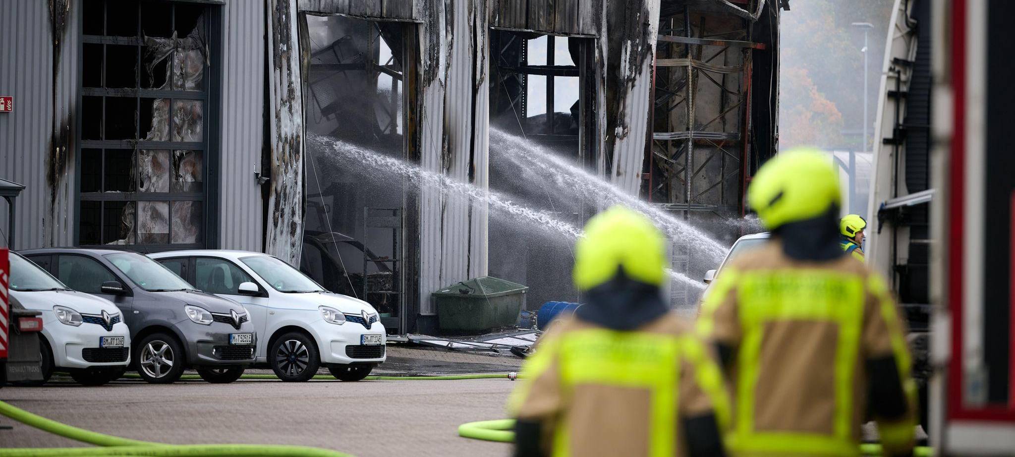 Explosion auf Firmengelände in Castop-Rauxel