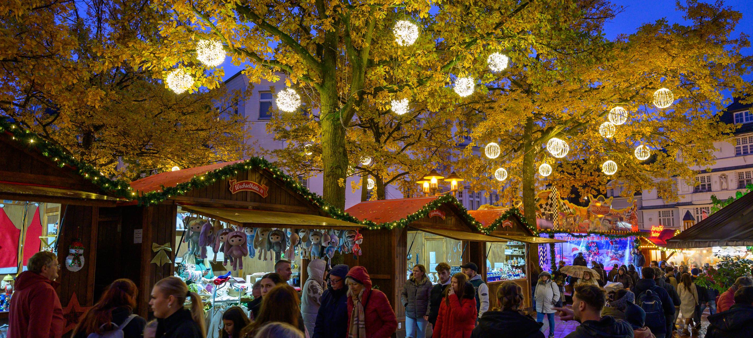 Essen: Erster Weihnachtsmarkt eröffnet