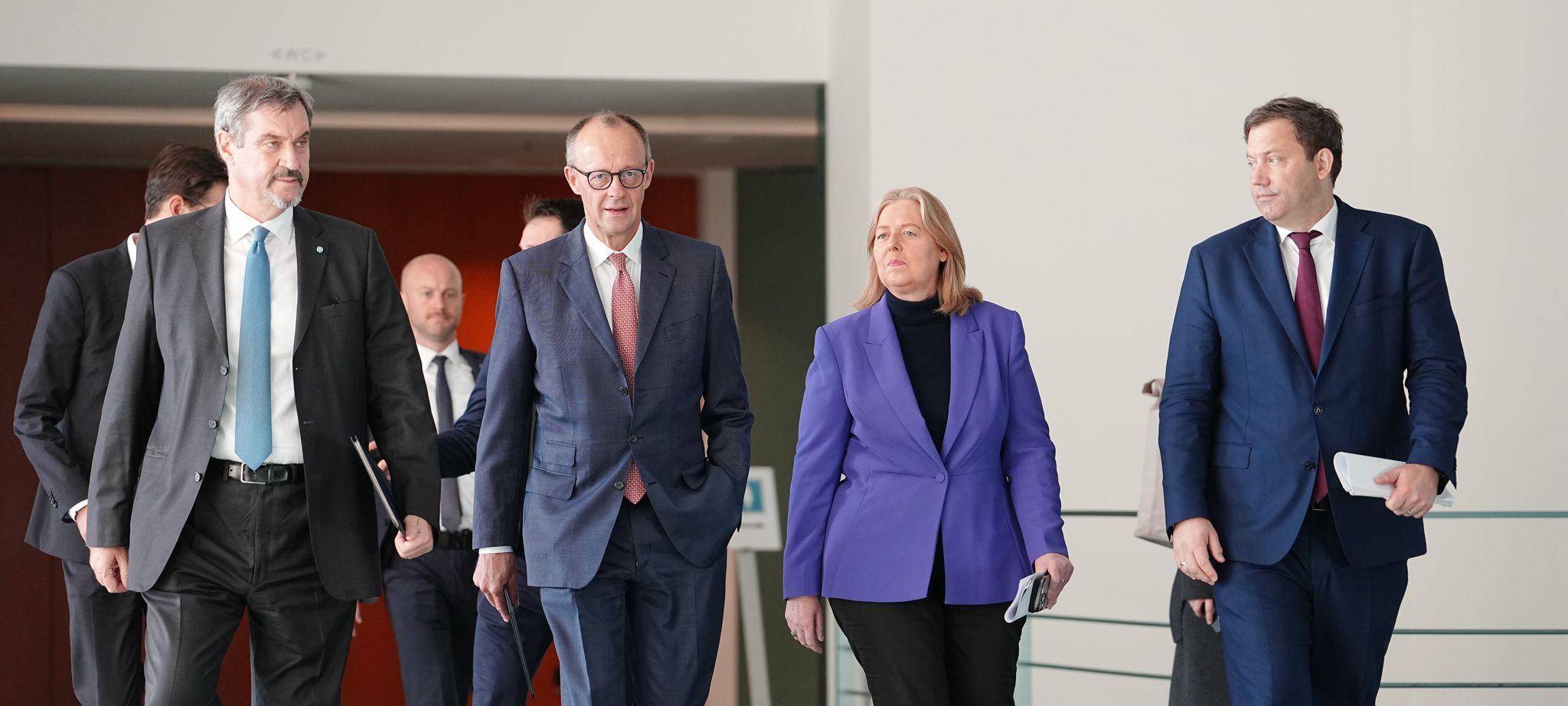 Parteichefs der Koalition