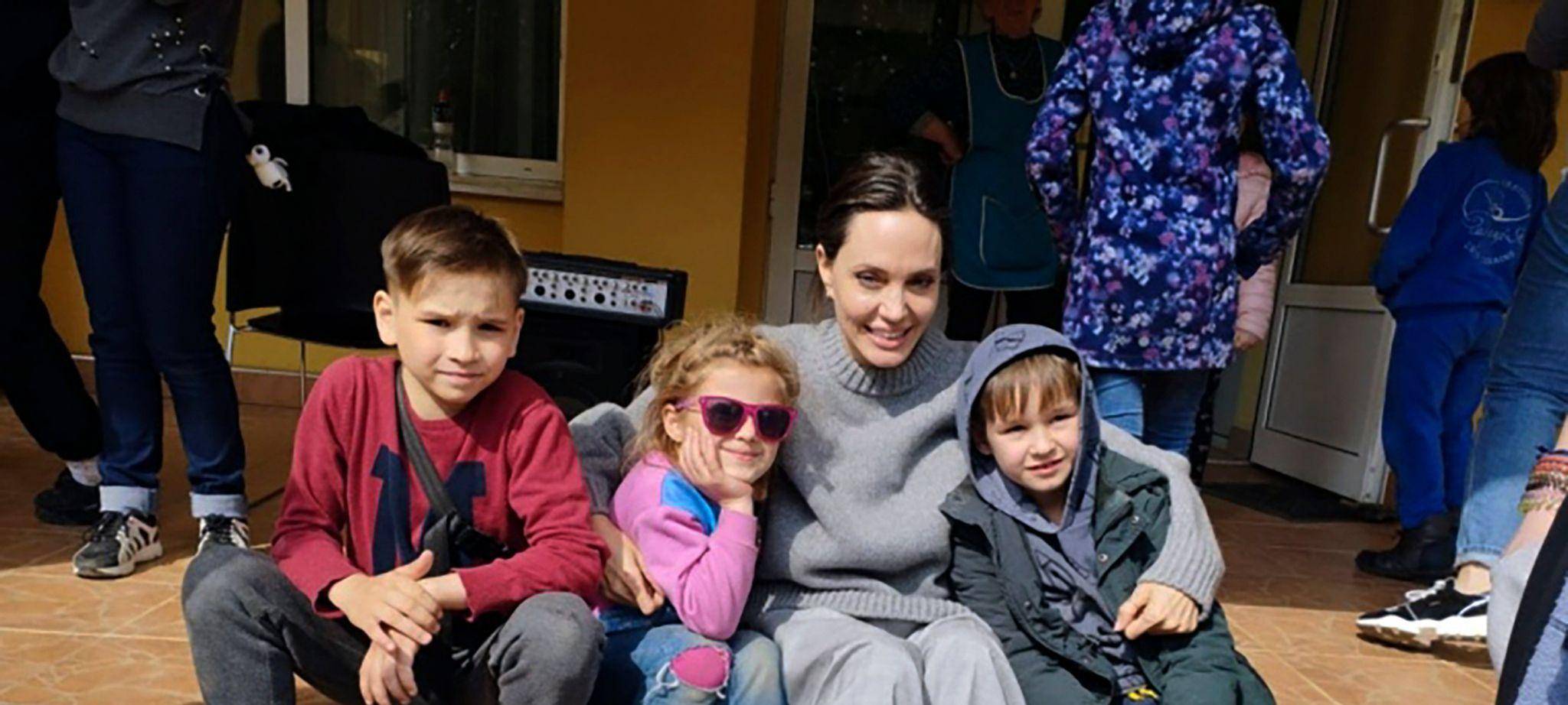 Ukraine-Krieg - Angelina Jolie in Lwiw