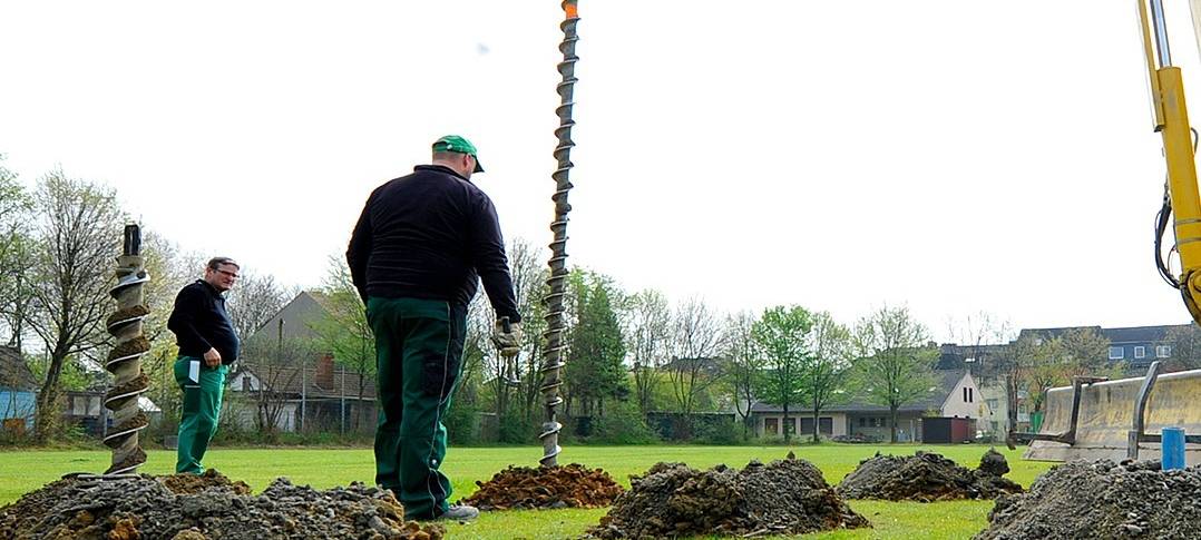 Blindgängersuche in Raadt