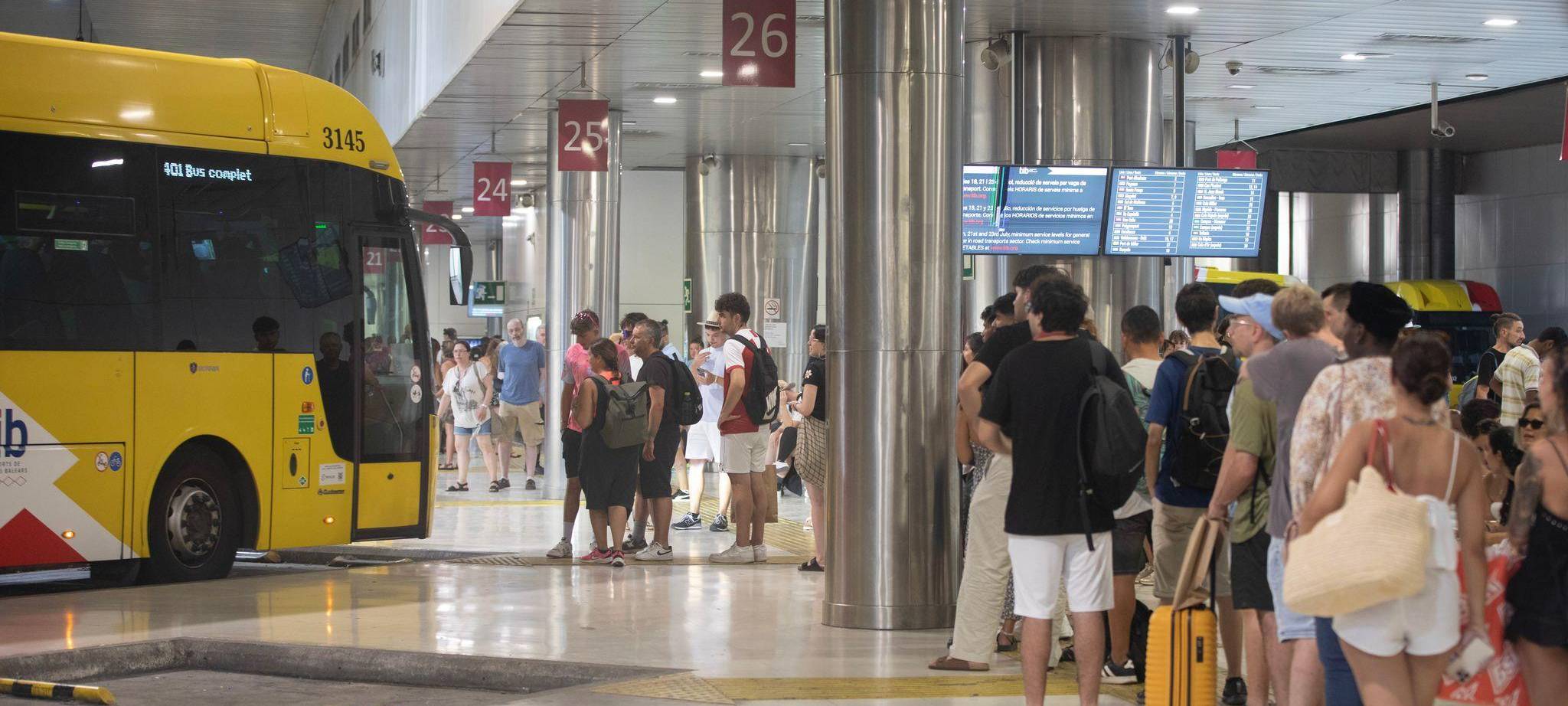 Streik der Busfahrer auf Mallorca