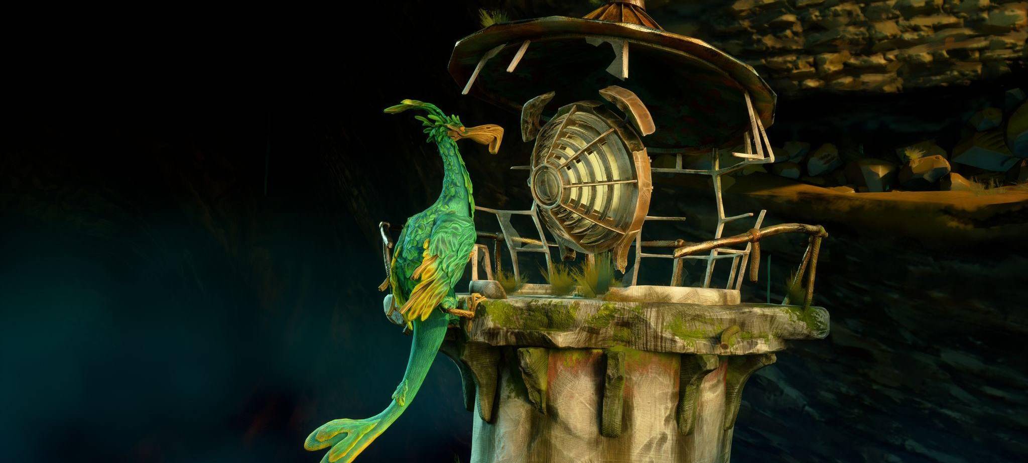 Screenshot vom Spiel «Keeper»