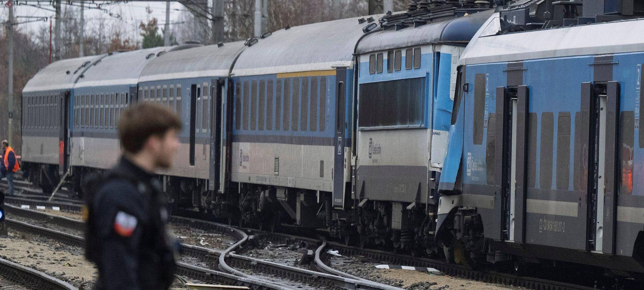 Zugkollision in Tschechien