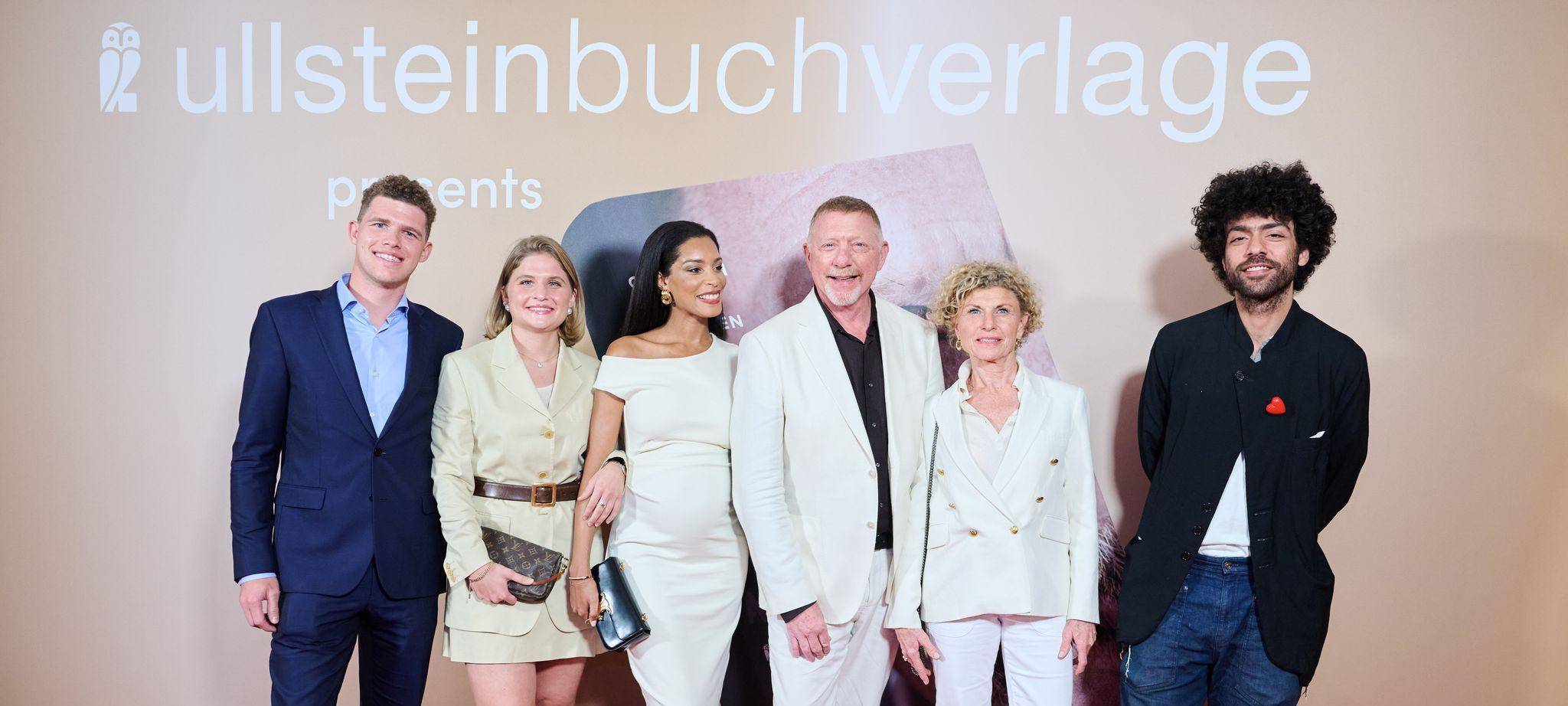 Boris Becker mit seiner Familie