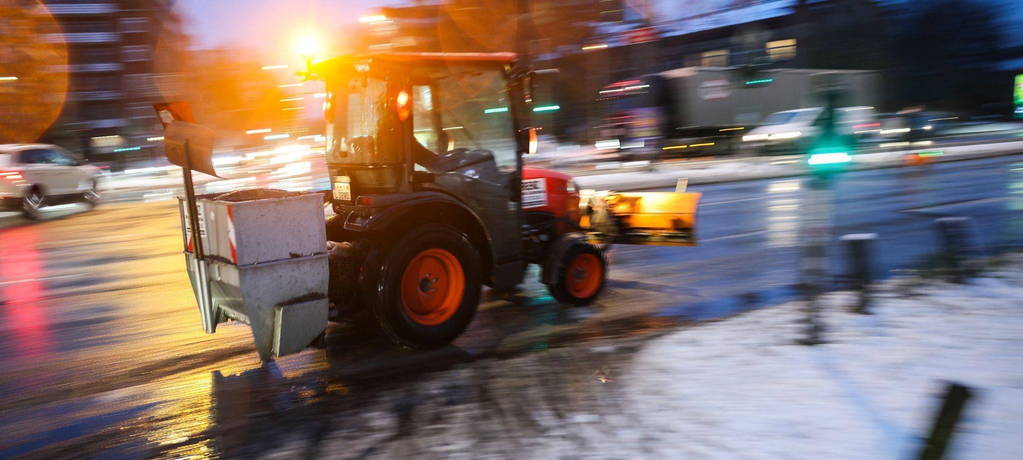 Wetter in Hamburg - Glättegefahr am Morgen