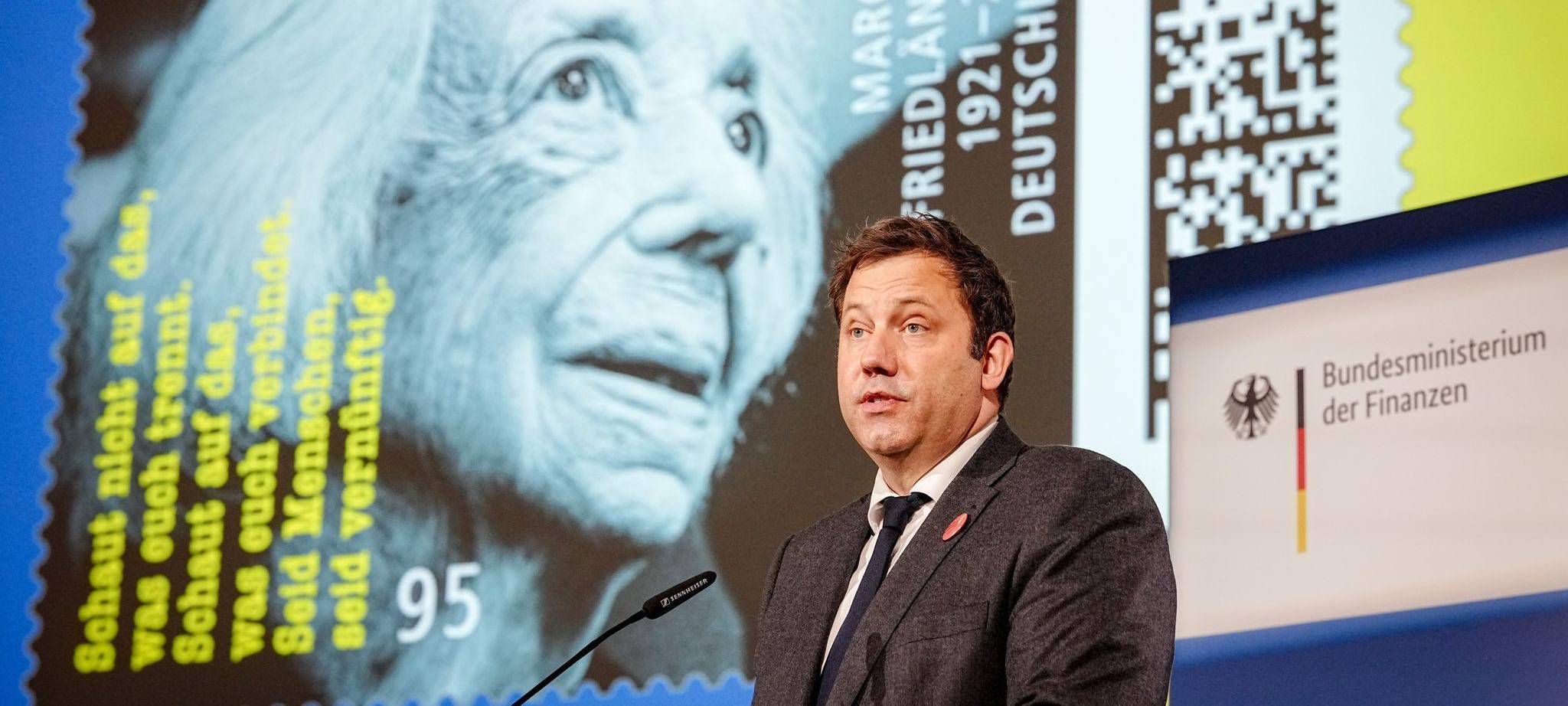 Vorstellung Sonderpostwertzeichen zu Ehren von Friedländer