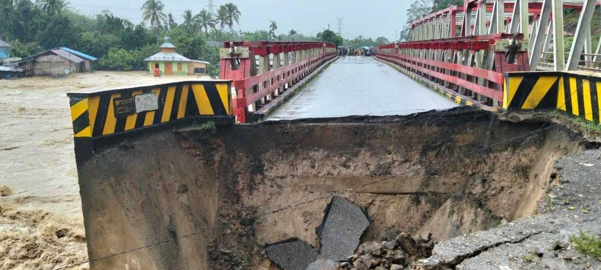 Hochwasser auf Sumatra