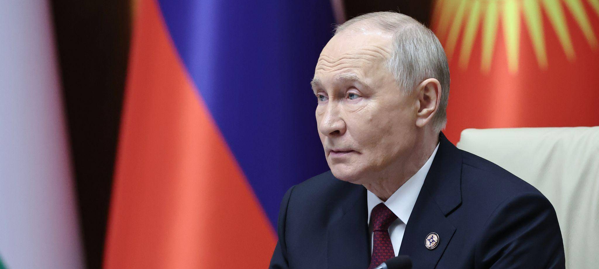 Russlands Präsident Putin bei Gipfeltreffen in Kirgistan