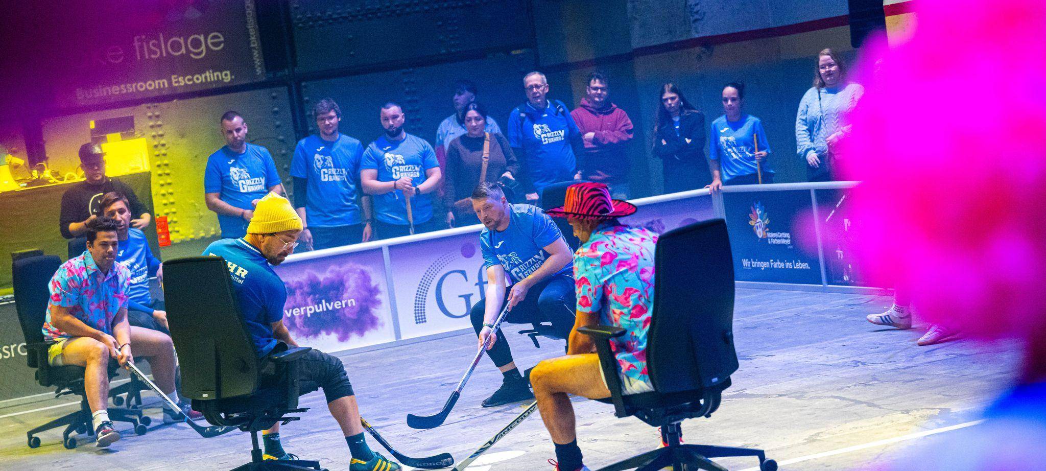 10. Chair-Hockey Masters