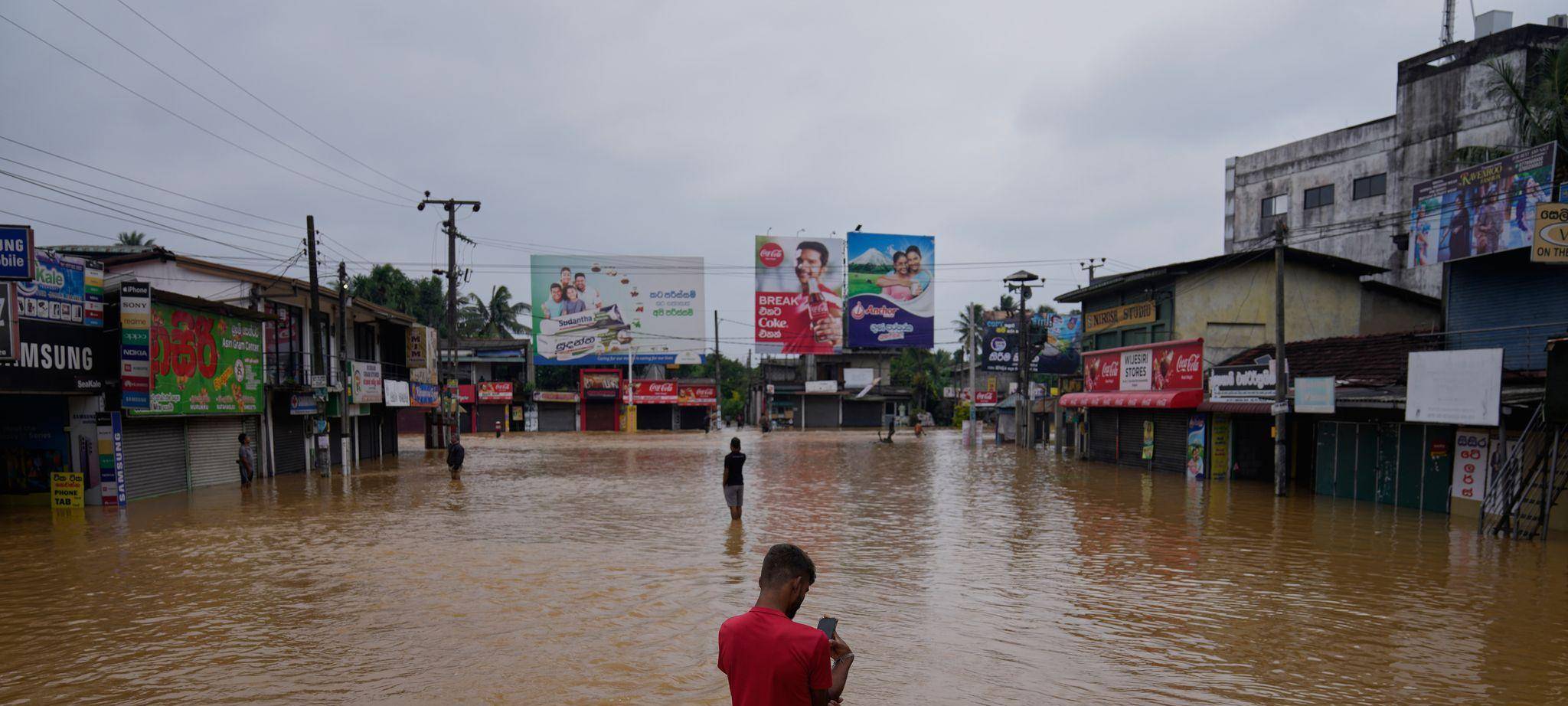 Überschwemmungen in Sri Lanka