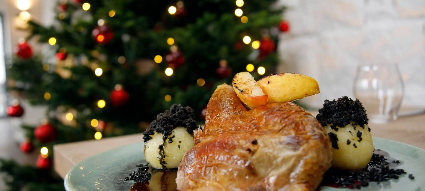 Weihnachtsessen für Bedürftige