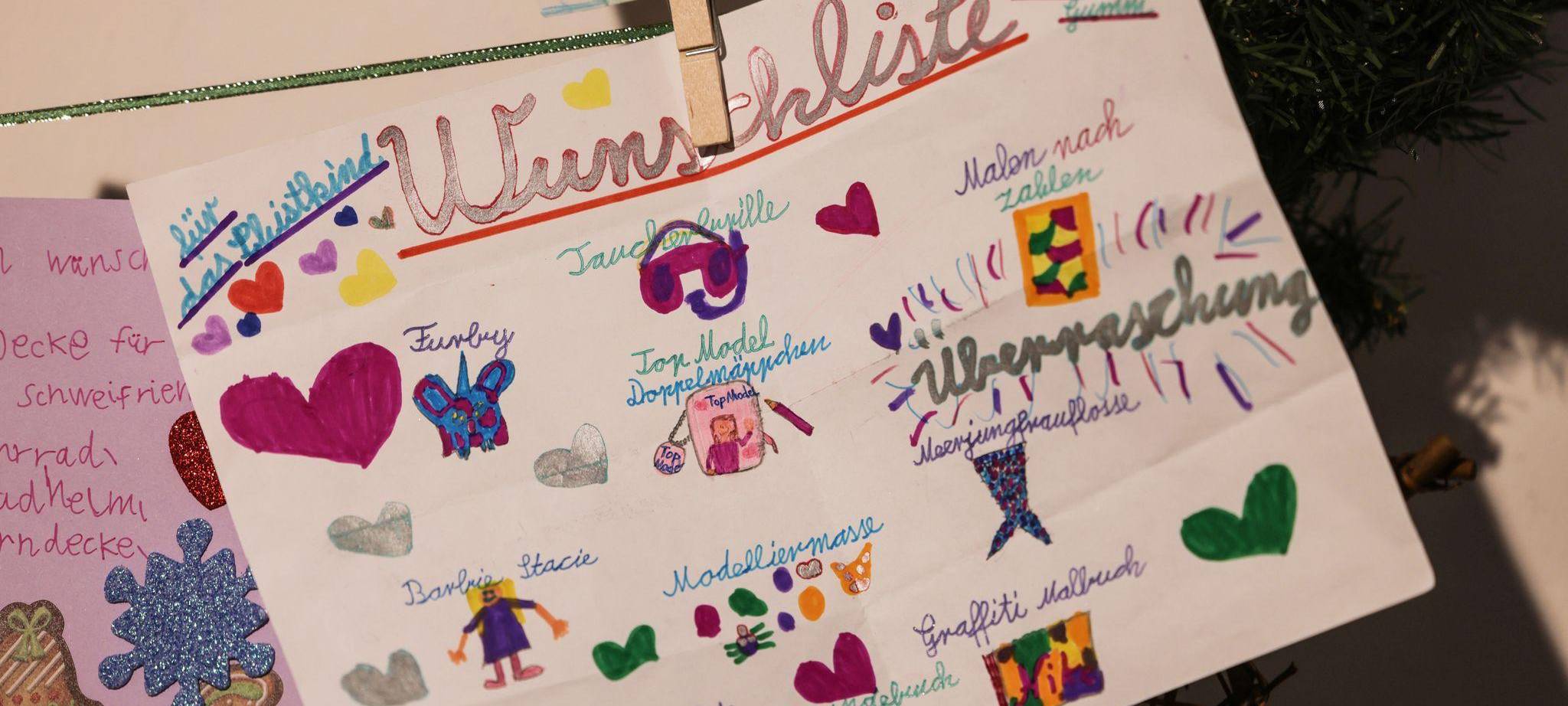 Wunschzettel fürs Christkinbd